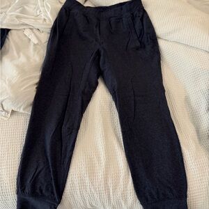 lululemon athletica navy blue joggers
